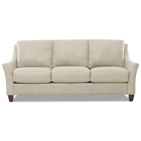 Contemporary Leather Sofa